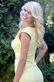 Anastasia from Odessa, 30 years, with brown eyes, blonde hair, Christian, medical assistant. #5