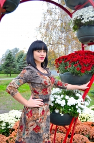 Romanna from Zaporozhye, 30 years, with green eyes, black hair, Christian, Sales Manager. #7