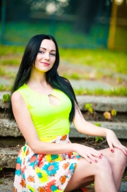 Irina from Kiev, 27 years, with grey eyes, black hair, Christian, masseuse. #7