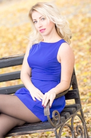 Elena from Nikolaev, 42 years, with grey eyes, blonde hair, Christian, Medical Assistant. #2