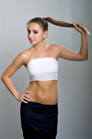 Viktoria from Cherkaszy, 26 years, with blue eyes, light brown hair, Christian, fitness trainer. #2