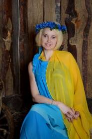 Elena from Zaporozzhhy, 51 years, with blue eyes, blonde hair, Christian, hairdresser. #5