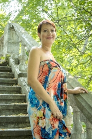 Anna from Nikolaev, 42 years, with brown eyes, dark brown hair, Christian, veterinarian. #12