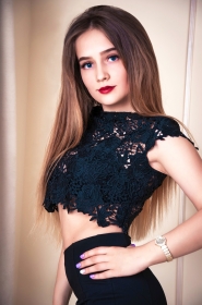 Kseniya from Zaporozhye, 25 years, with blue eyes, light brown hair, Christian, Student. #1