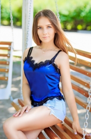 Kseniya from Zaporozhye, 25 years, with blue eyes, light brown hair, Christian, Student. #5