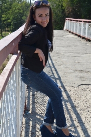 Kseniya from Dnepropetrovsk, 29 years, with brown eyes, black hair, Christian, Hands Treatment. #5