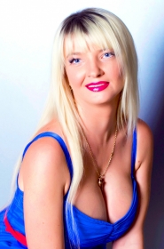Alla from Kharkov, 49 years, with blue eyes, blonde hair, Christian. #7